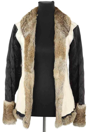 Veste Yves Salomon  Marron