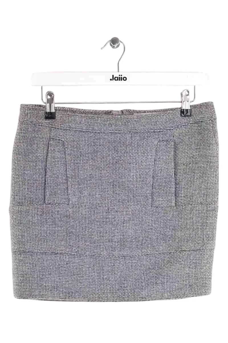 Mini jupe See By Chloé Gris en Synthétique, taille S - Seconde Main