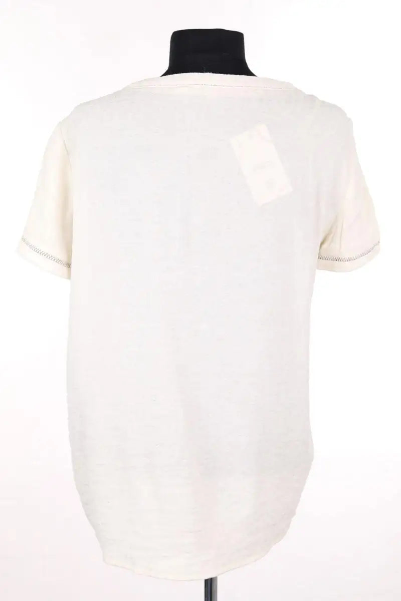T-shirt Maje Beige en Synthétique