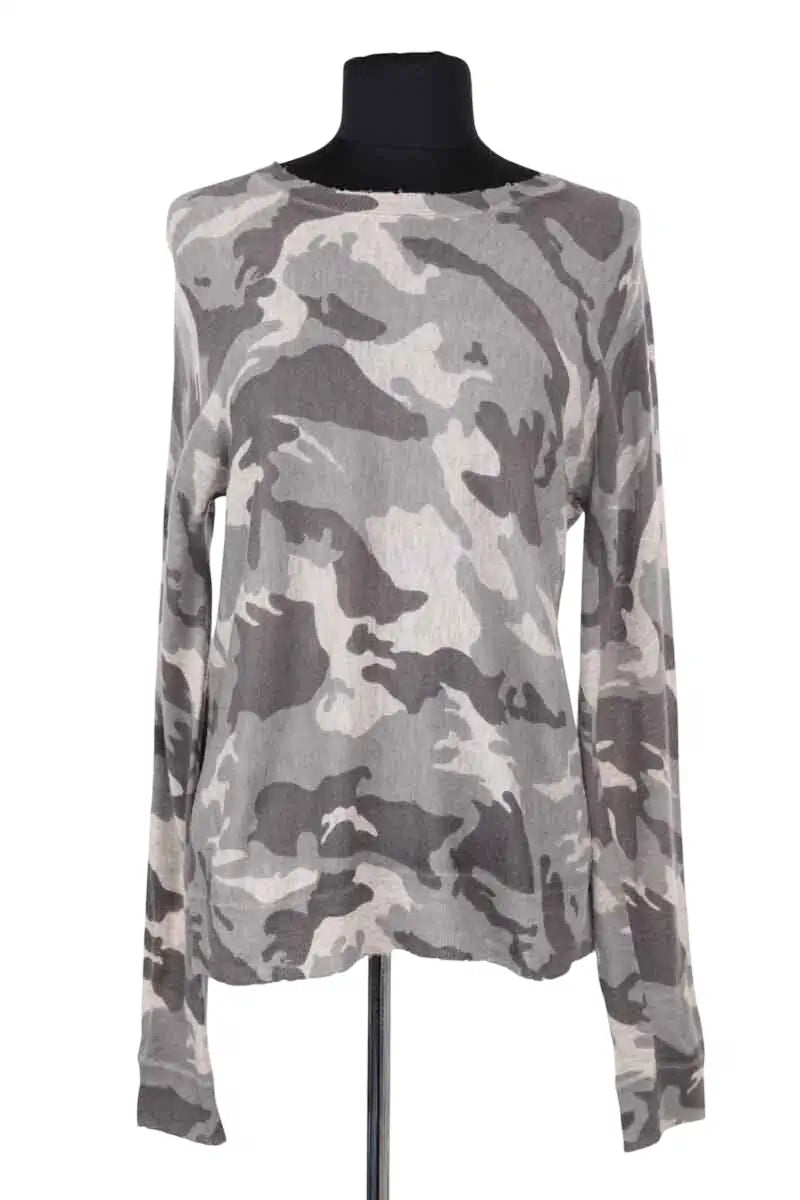 Pull Zadig & Voltaire Gris en Cachemire, taille M - Seconde Main