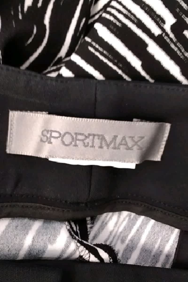 Pantalon slim Sportmax  Noir