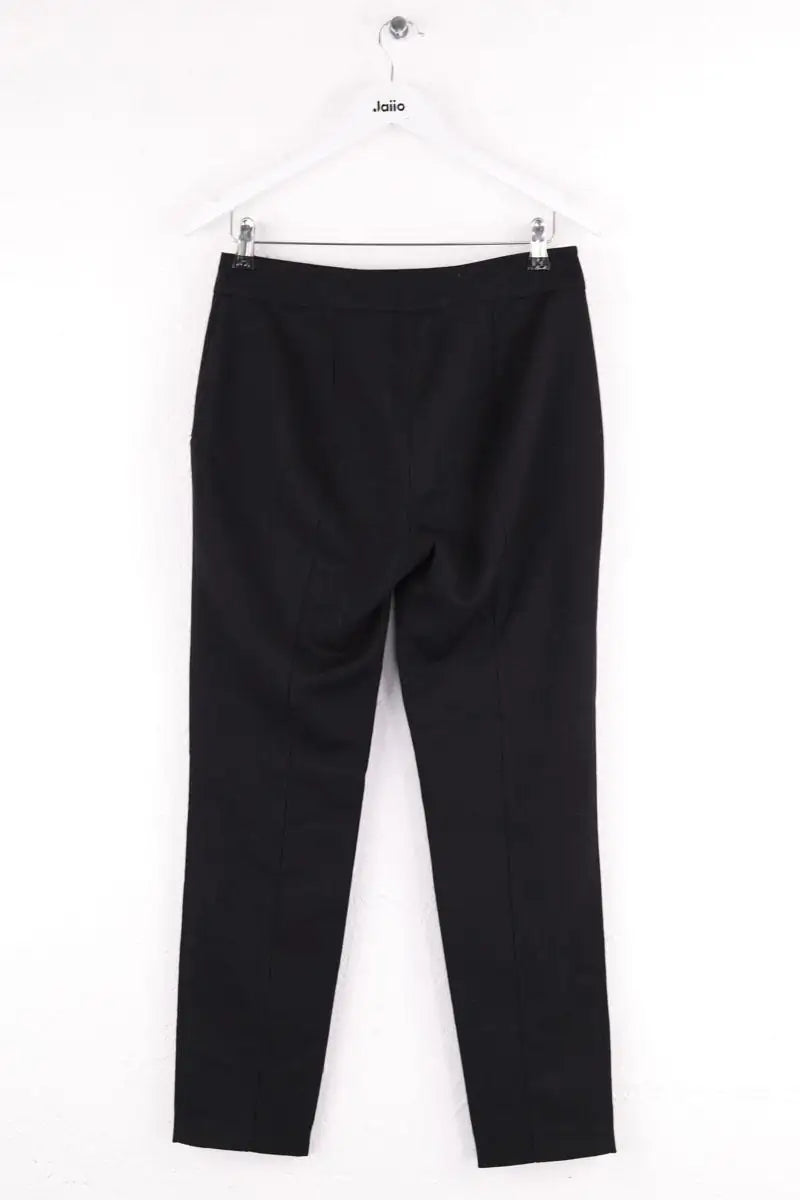 Pantalon droit Emporio Armani Noir en Synthétique