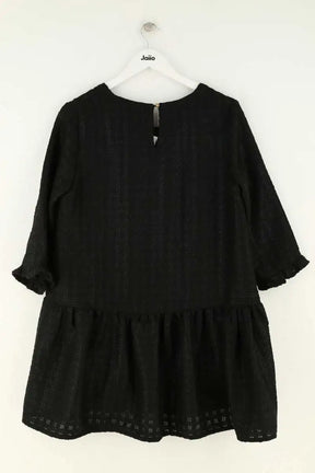 Robe Saaj Noir en Laine