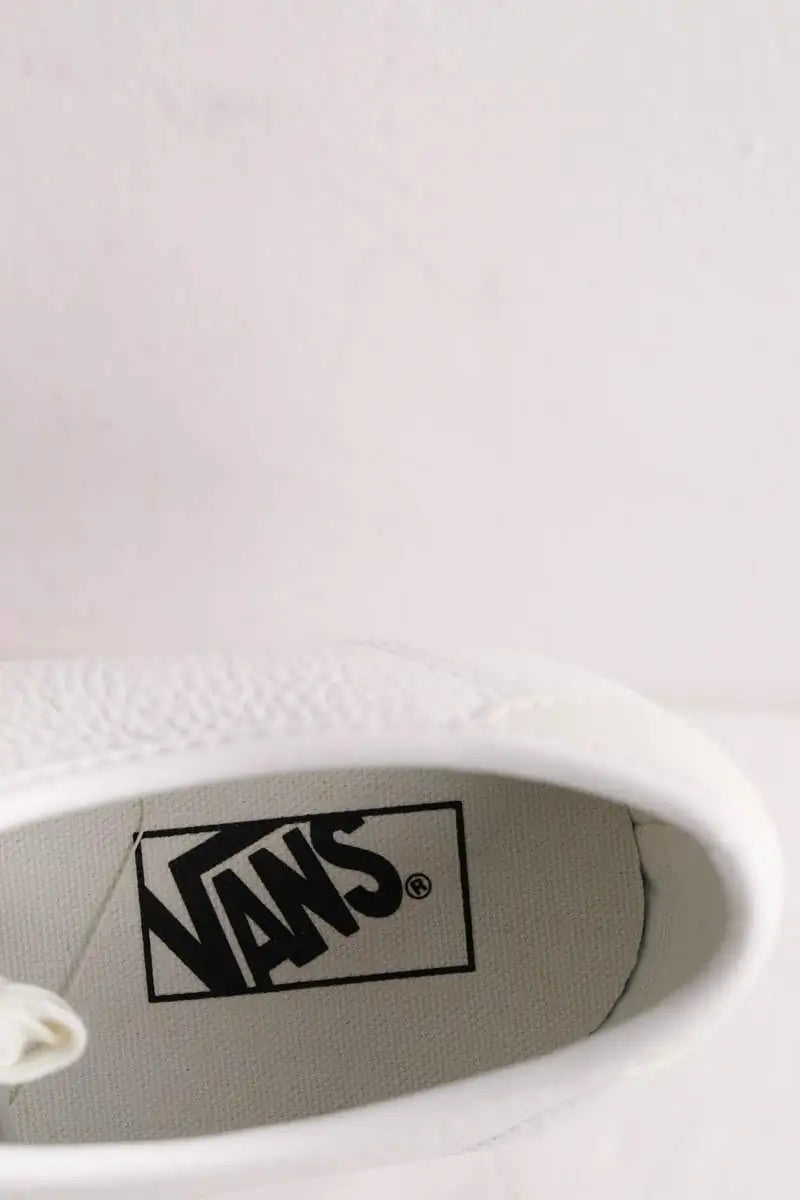 Baskets Vans Blanc en Tissu
