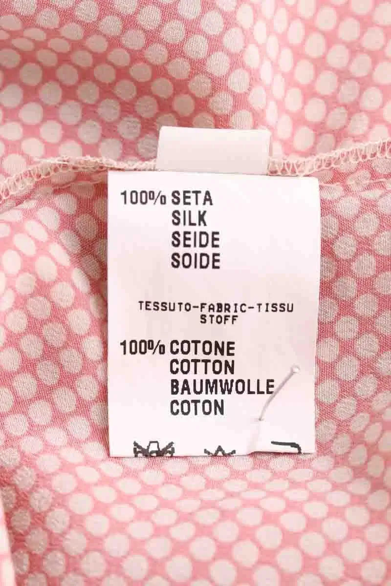 Top Fabiana Filippi Rose en Soie