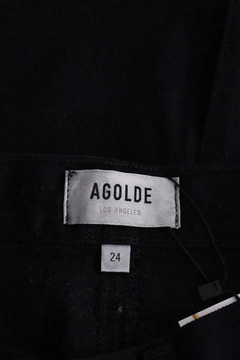 Jupe Agolde Noir en Coton
