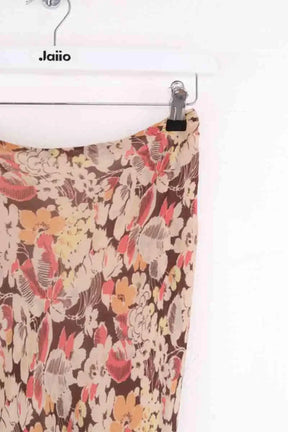 Jupe Ralph Lauren Marron en Viscose