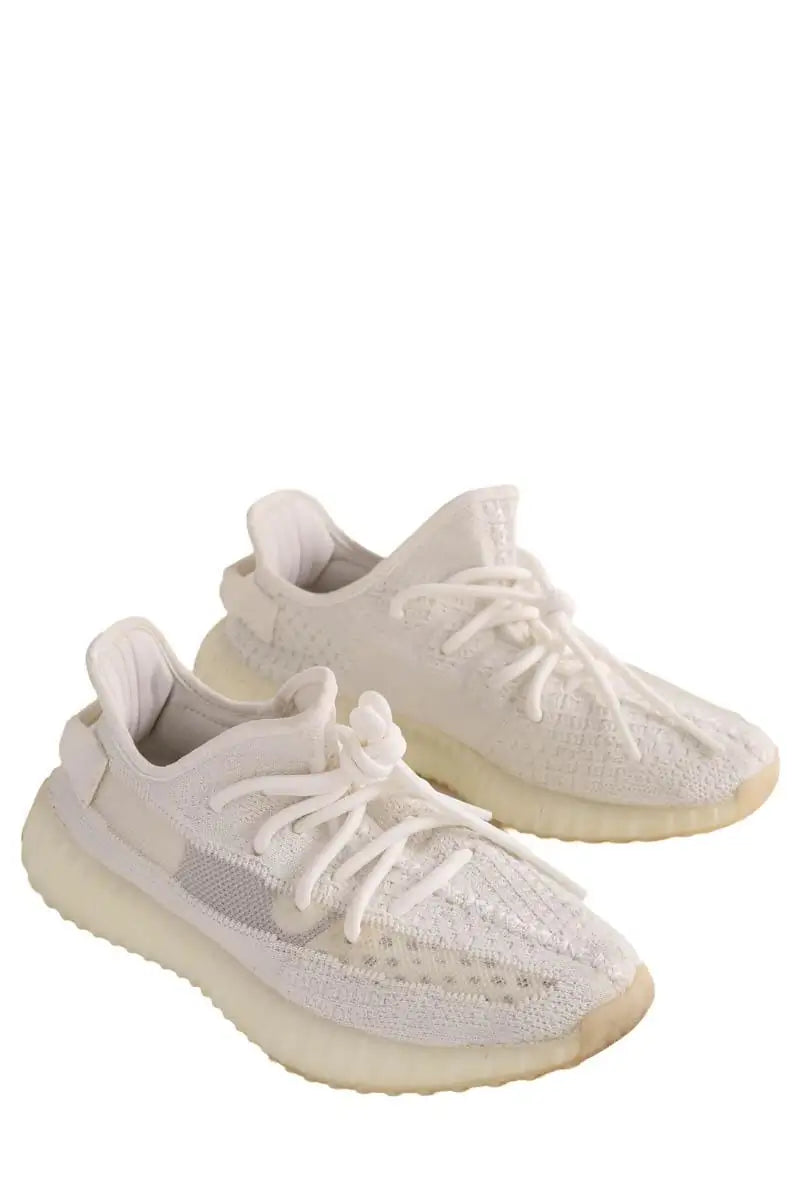 Baskets Yeezy Blanc en Tissu