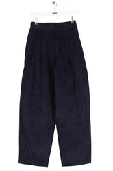 Pantalon droit The Frankie Shop Marine en Coton, taille S - Seconde Main