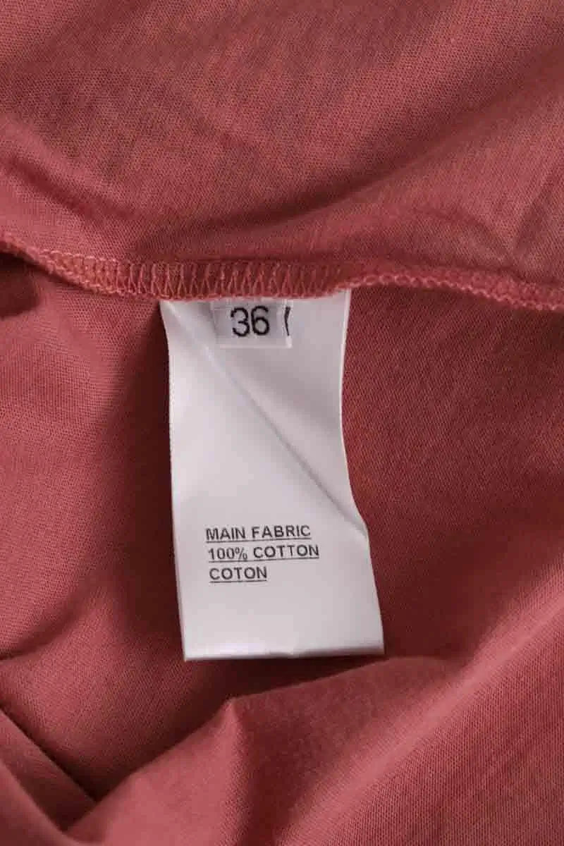 Top Balmain Marron en Coton