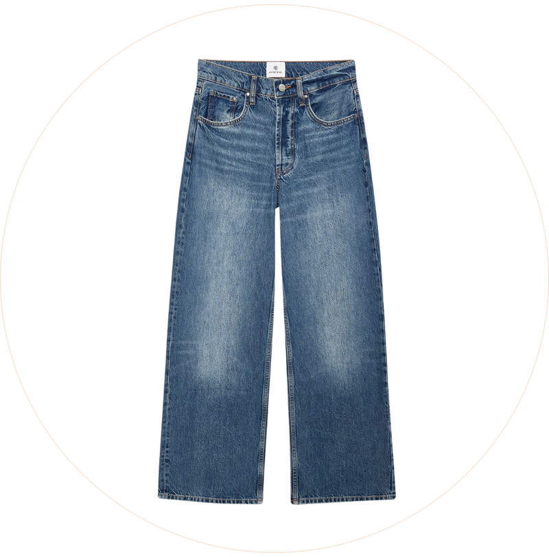 Les jeans droits & larges