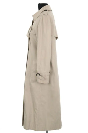 Trench-coat Burberry Camel en Synthétique