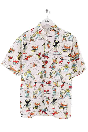 Chemise Prada Multicolore en Coton, taille M - Seconde Main