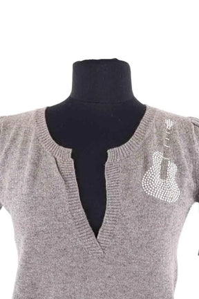 Top Maje Rock 2 Gris en Synthétique