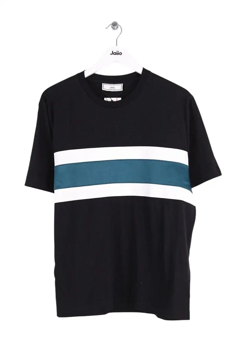 T-shirt Ami Noir en Coton, taille M - Seconde Main
