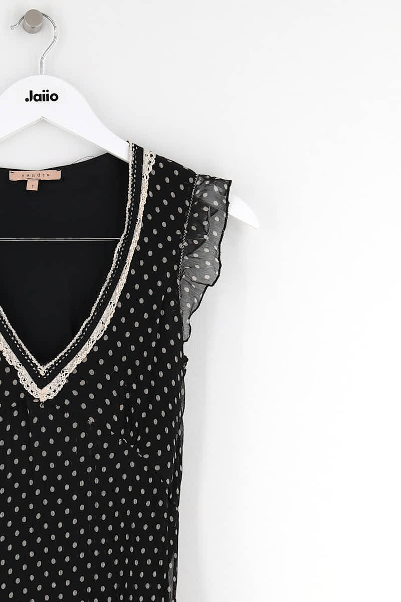 Robe Sandro  Noir