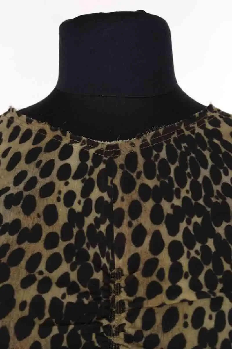 Blouse Isabel Marant Kaki en Soie