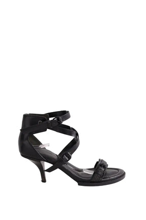 Talons Alexander Wang Noir en Cuir, taille 37 - Seconde Main