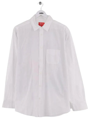 Chemise Supreme Blanc en Coton, taille L - Seconde Main