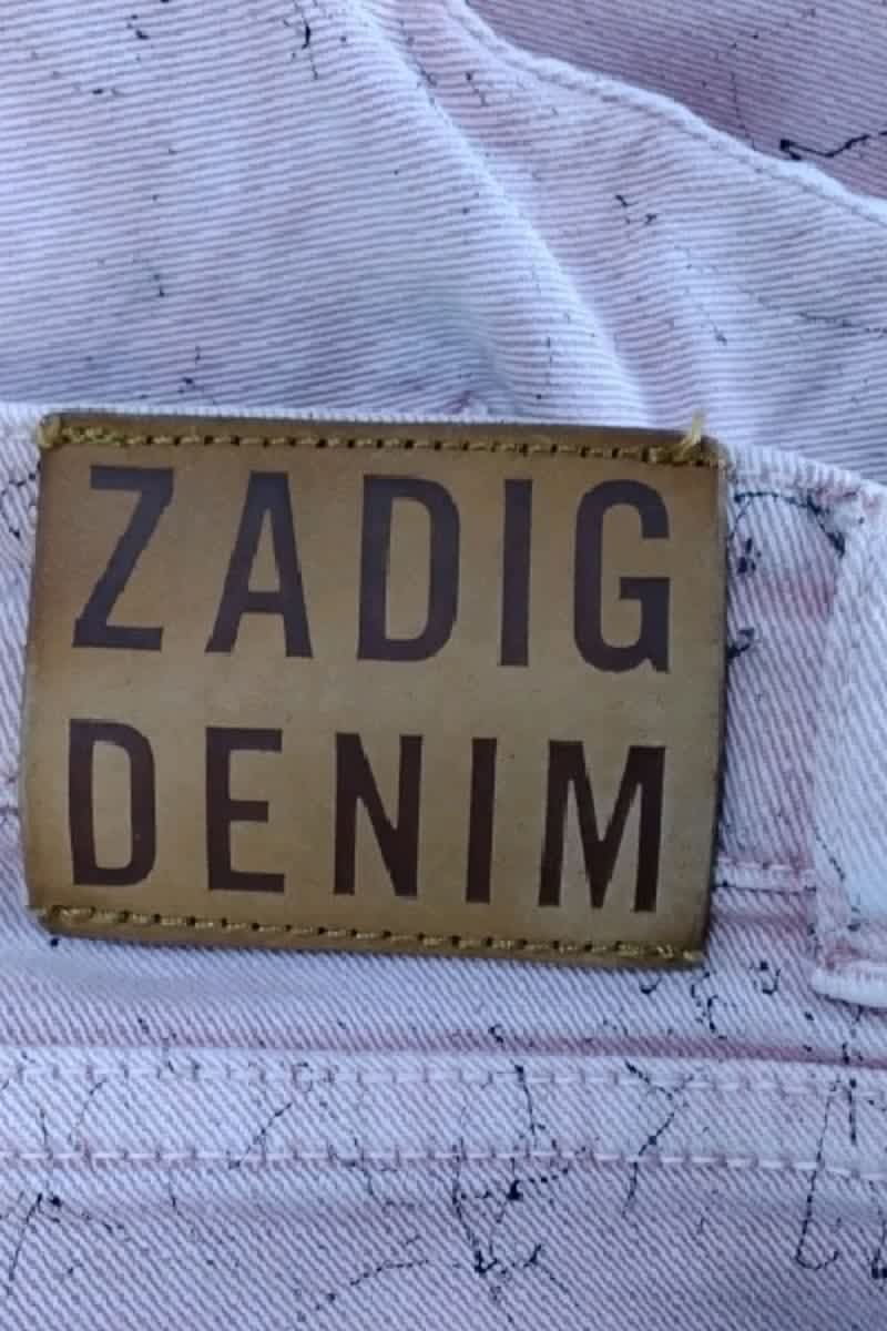 Jean slim Zadig & Voltaire  Rose