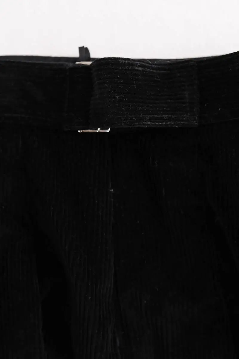 Mini jupe Max Mara Noir en Coton