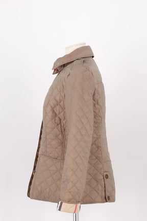 Veste Burberry Kaki en Synthétique