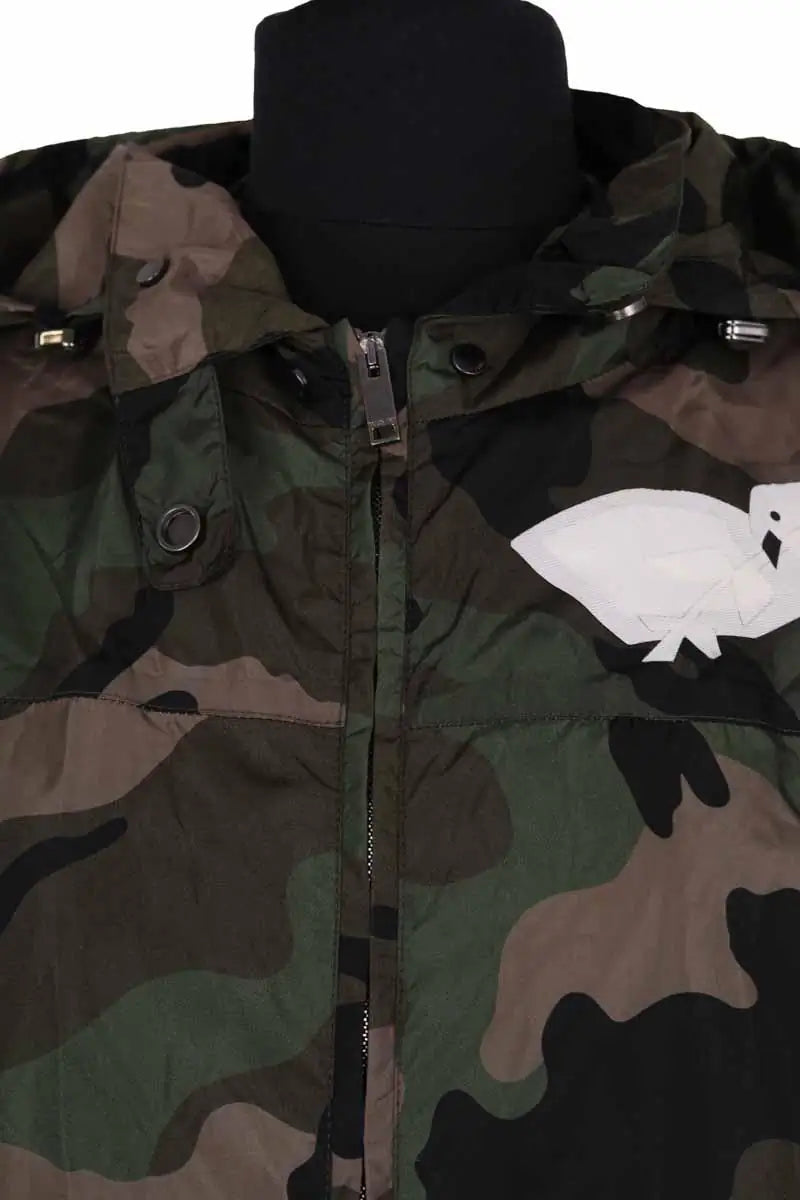 Gilet Valentino Kaki en Synthétique