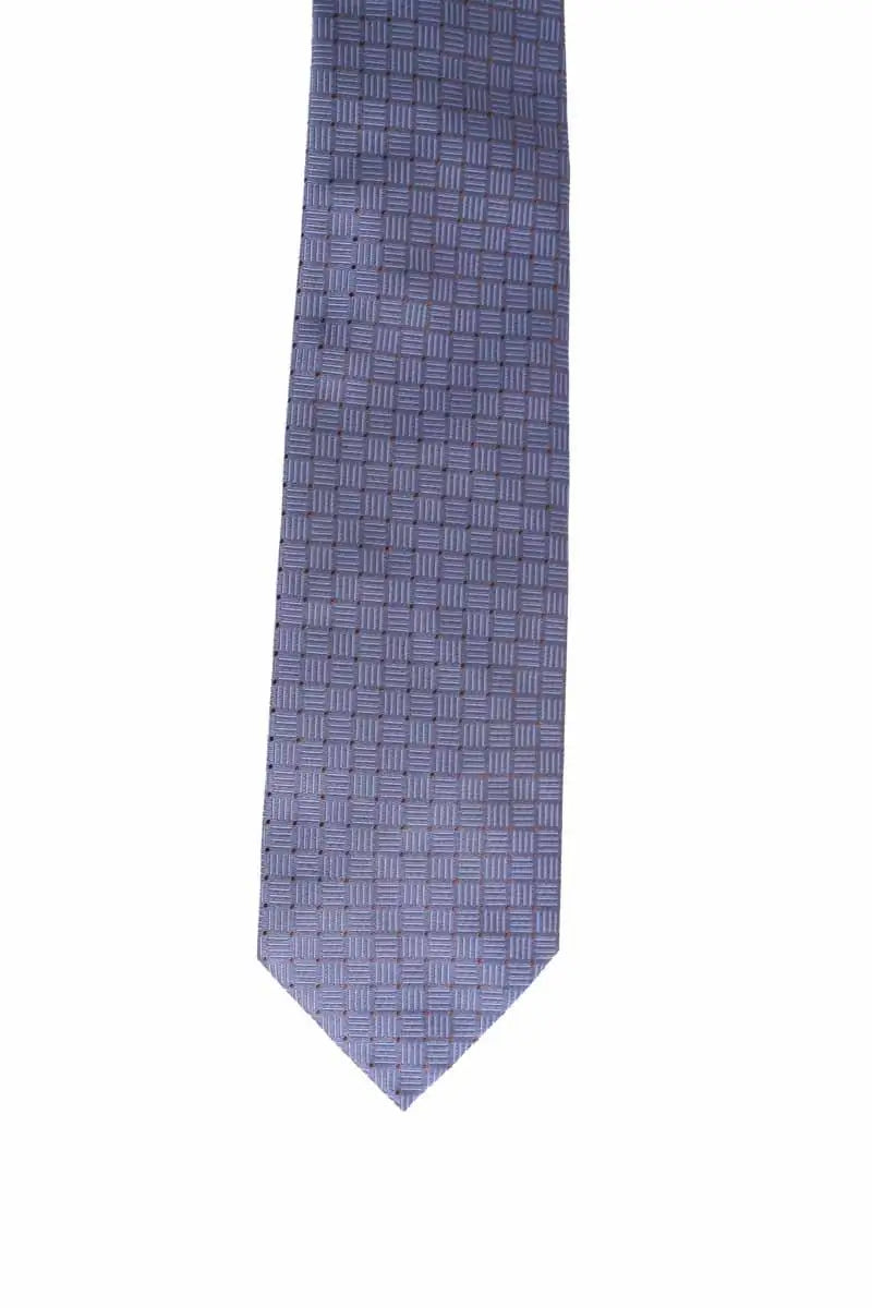Cravate Azzaro Bleu en Soie