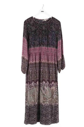 Robe Vanessa Bruno Multicolore en Soie, taille L - Seconde Main