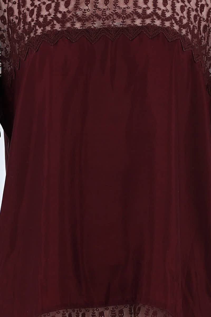 T-shirt The Kooples  Bordeaux