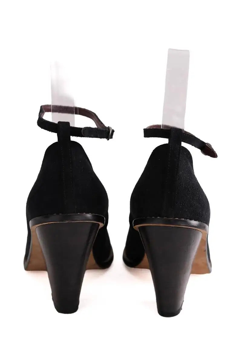 Talons Vanessa Bruno Noir en Daim