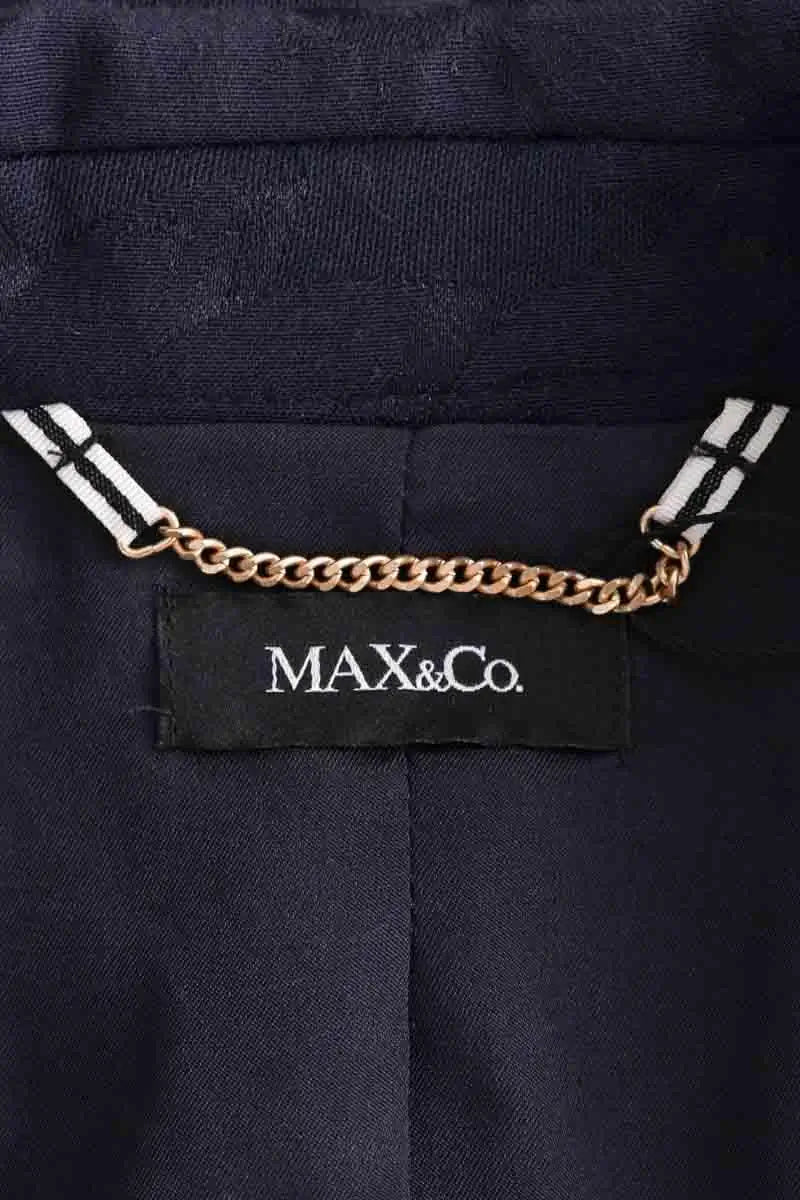 Blazer Max & Co Marine en Synthétique
