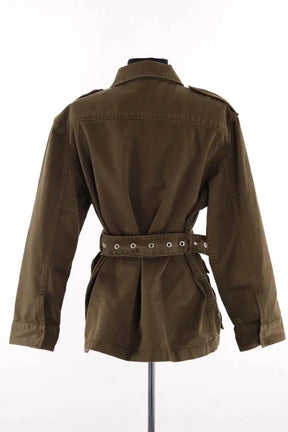 Veste The Kooples Kaki en Coton