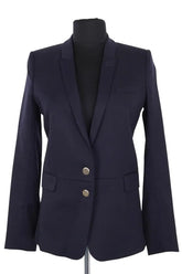 Veste The Kooples Marine en Laine, taille S - Seconde Main