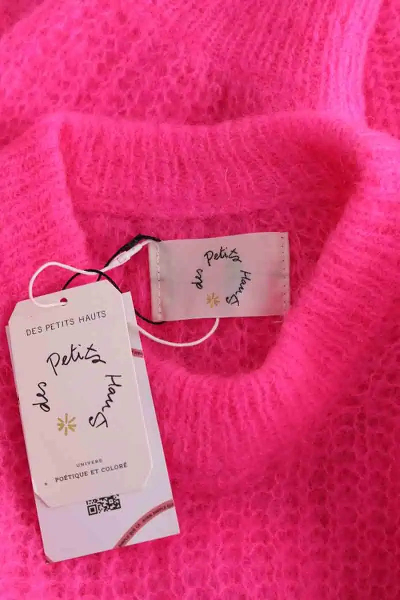 Pull Des Petits Hauts Rose en Laine