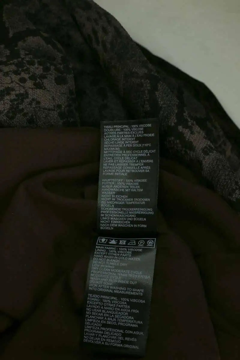 Robe Ba&Sh Marron en Synthétique