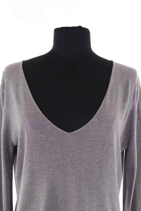 Top Zadig & Voltaire Sina Gris en Soie