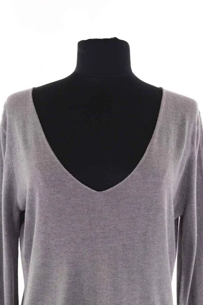 Top Zadig & Voltaire Sina Gris en Soie