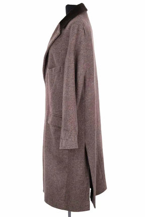Manteau Zadig & Voltaire Mad chine Marron en Laine