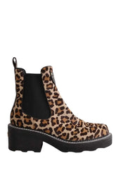 Boots Louis Vuitton Beige en Cuir, taille 39 - Seconde Main