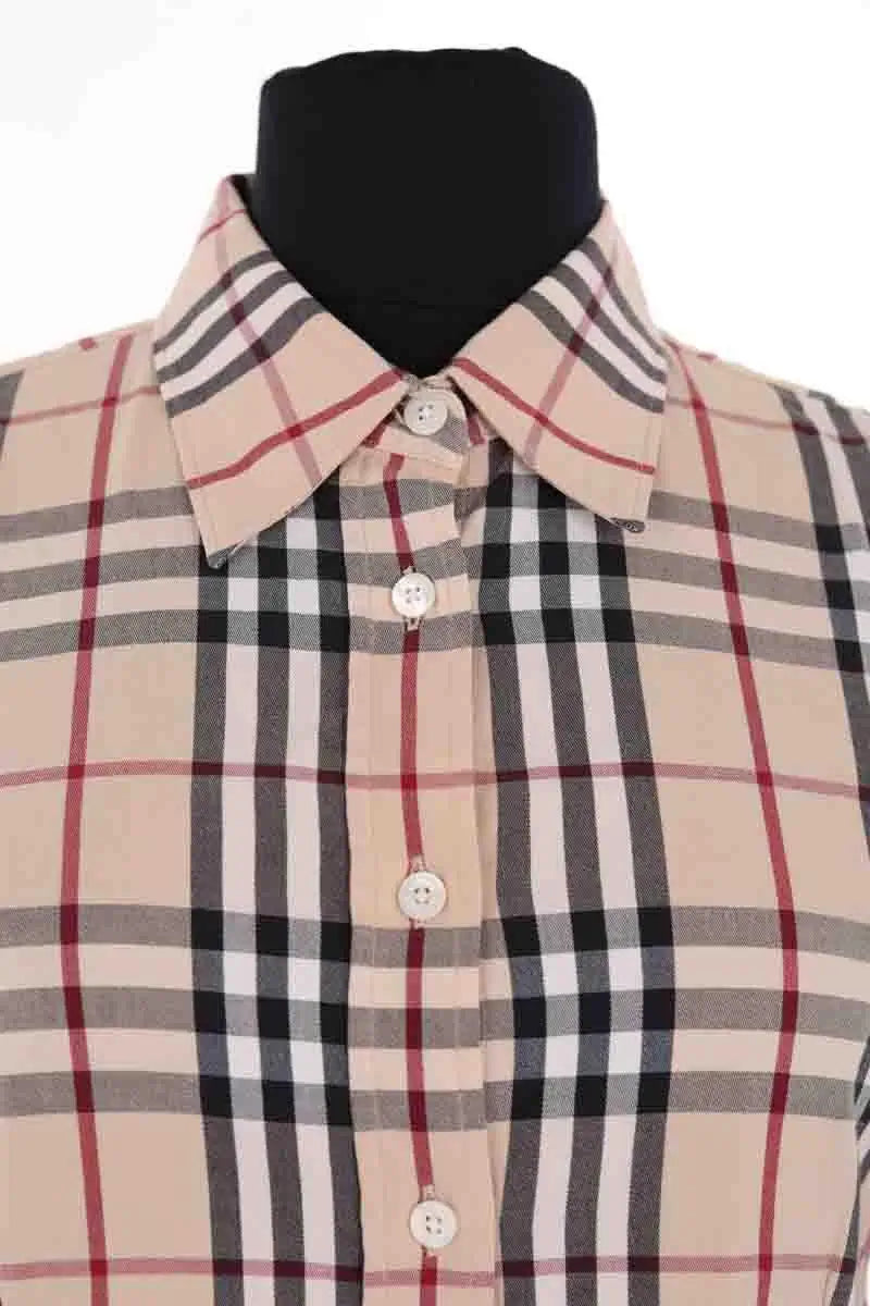 Chemise Burberry Marron en Coton