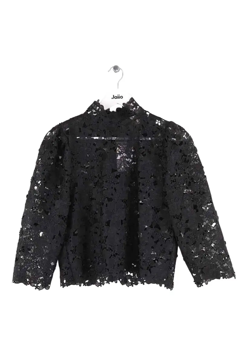 Blouse en dentelle Ba&Sh Noir en Synthétique, taille M - Seconde Main