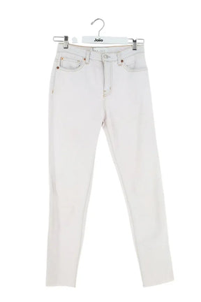 Jean droit Iro Bleu en Coton, taille XS - Seconde Main