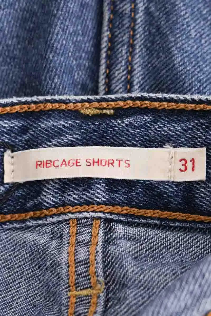 Mini short Levi's Bleu en Coton