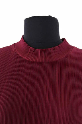 Robe Calvin Klein Bordeaux en Synthétique