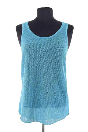 Top sans manche Zadig & Voltaire Bleu en Viscose, taille M - Seconde Main