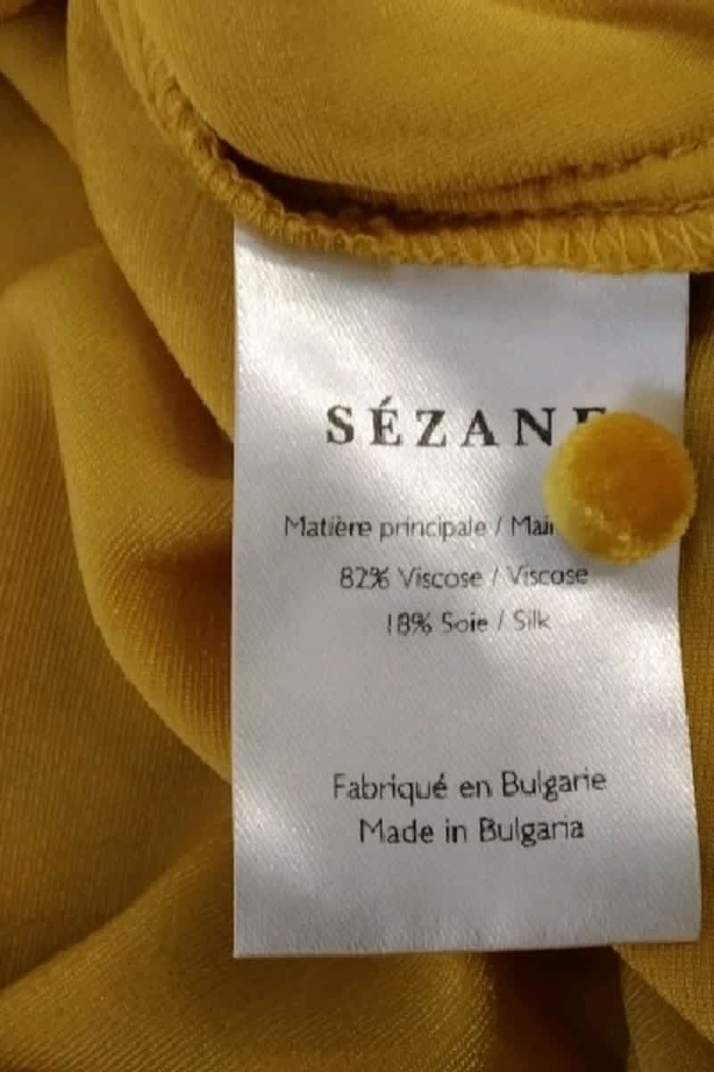 T-shirt Sézane  Jaune