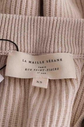 Cardigan Sézane Ecru en Laine