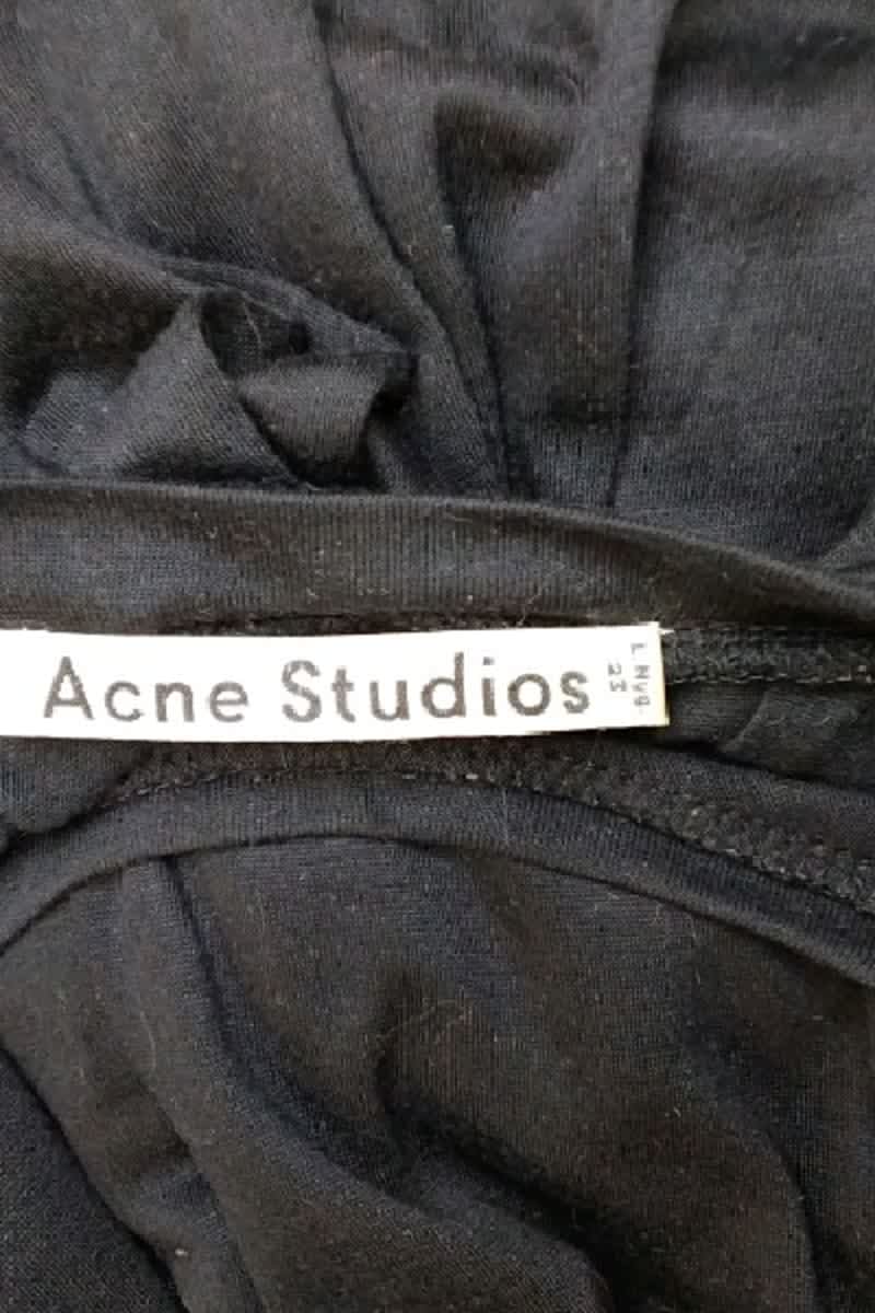 Robe Acne Studios  Noir