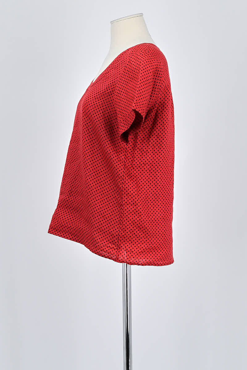 T-shirt Saint Laurent  Rouge